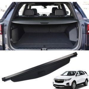 Used Black Retractable Cargo (Trunk) Cover (Security Shield) Shade Chevy Equinox